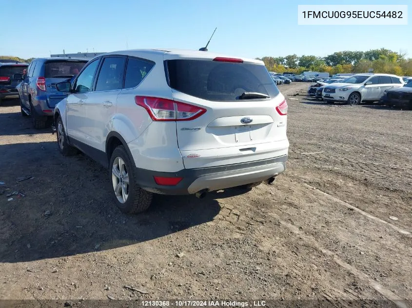 2014 Ford Escape Se VIN: 1FMCU0G95EUC54482 Lot: 12130368