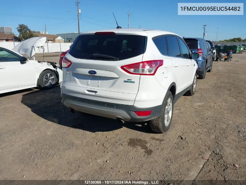 2014 Ford Escape Se VIN: 1FMCU0G95EUC54482 Lot: 12130368