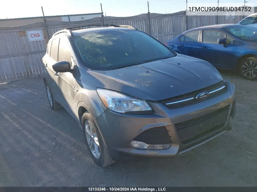 1FMCU9G98EUD34752 2014 Ford Escape Se