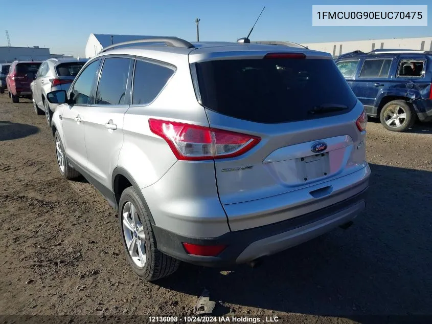 1FMCU0G90EUC70475 2014 Ford Escape Se