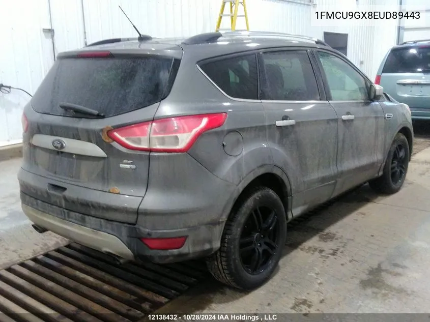 2014 Ford Escape Se VIN: 1FMCU9GX8EUD89443 Lot: 12138432