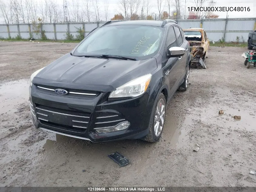 2014 Ford Escape Se VIN: 1FMCU0GX3EUC48016 Lot: 12139656