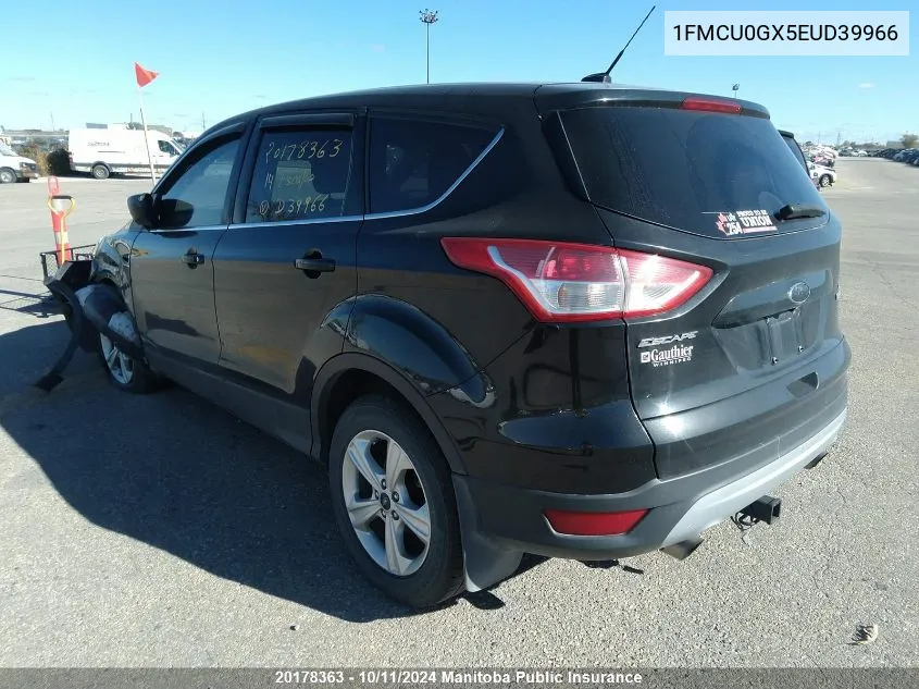 2014 Ford Escape Se VIN: 1FMCU0GX5EUD39966 Lot: 20178363