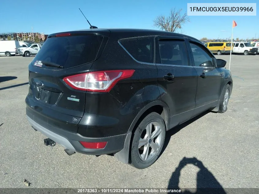 2014 Ford Escape Se VIN: 1FMCU0GX5EUD39966 Lot: 20178363