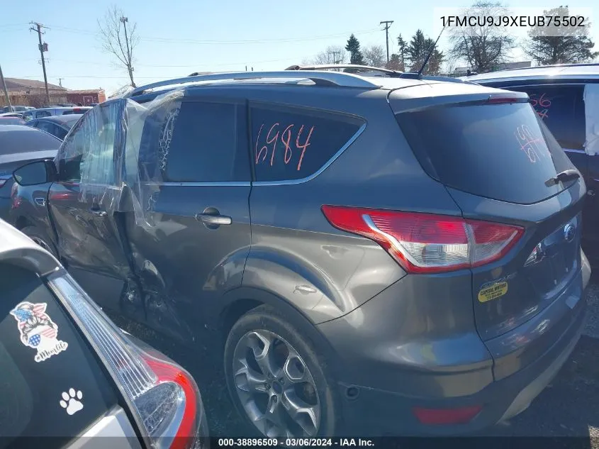 1FMCU9J9XEUB75502 2014 Ford Escape Titanium