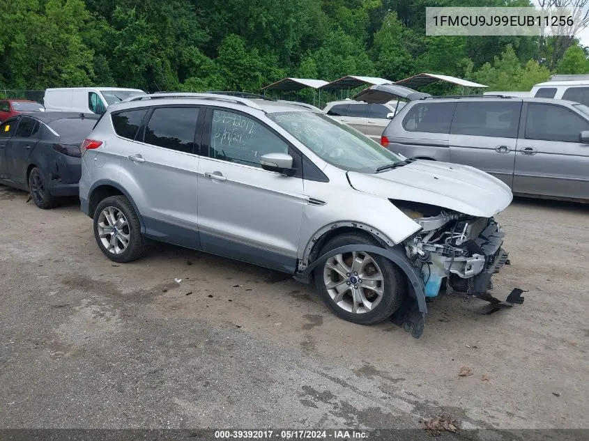 2014 Ford Escape Titanium VIN: 1FMCU9J99EUB11256 Lot: 39392017