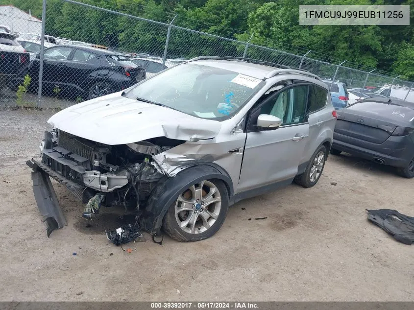 2014 Ford Escape Titanium VIN: 1FMCU9J99EUB11256 Lot: 39392017