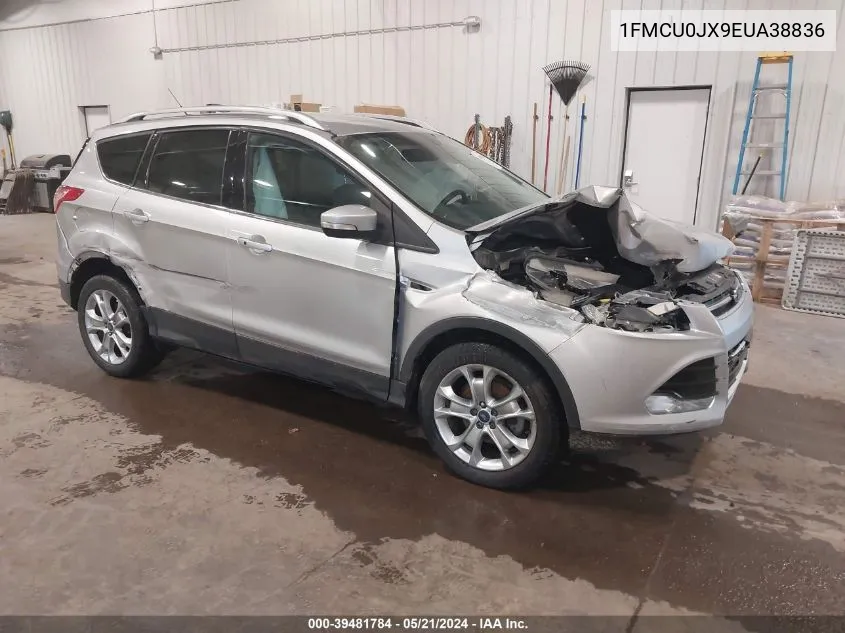 2014 Ford Escape Titanium VIN: 1FMCU0JX9EUA38836 Lot: 39481784