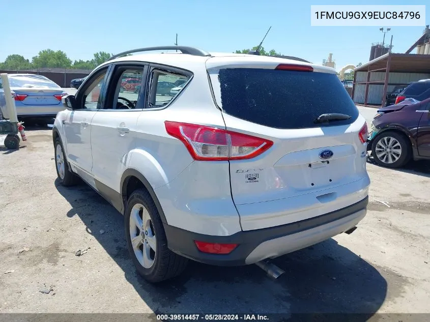 2014 Ford Escape Se VIN: 1FMCU9GX9EUC84796 Lot: 39514457