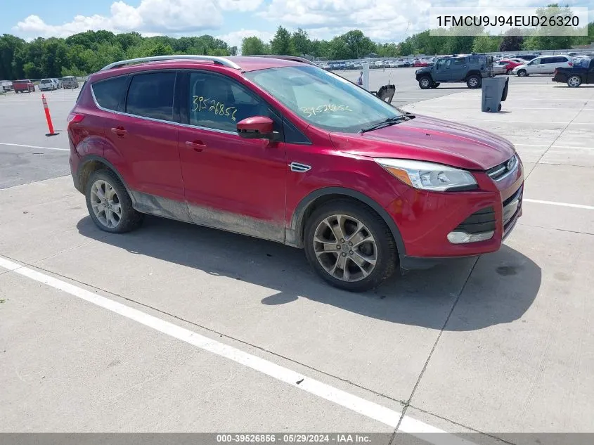 2014 Ford Escape Titanium VIN: 1FMCU9J94EUD26320 Lot: 39526856