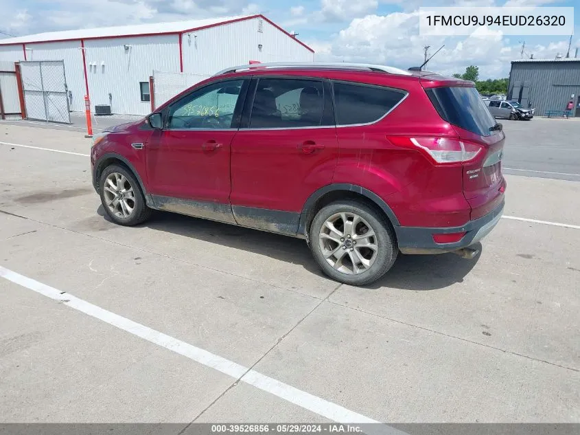 1FMCU9J94EUD26320 2014 Ford Escape Titanium