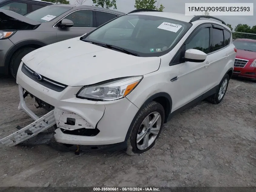 1FMCU9G95EUE22593 2014 Ford Escape Se