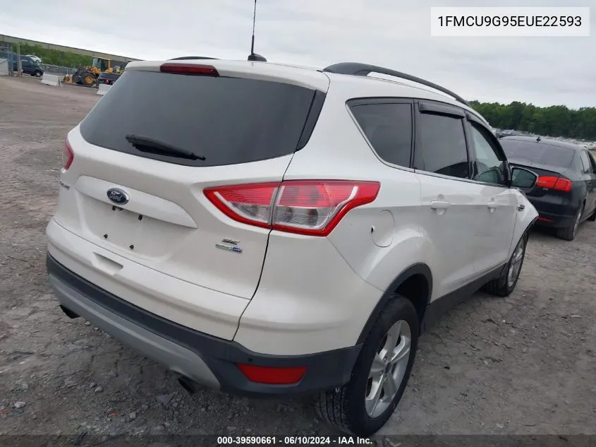 2014 Ford Escape Se VIN: 1FMCU9G95EUE22593 Lot: 39590661