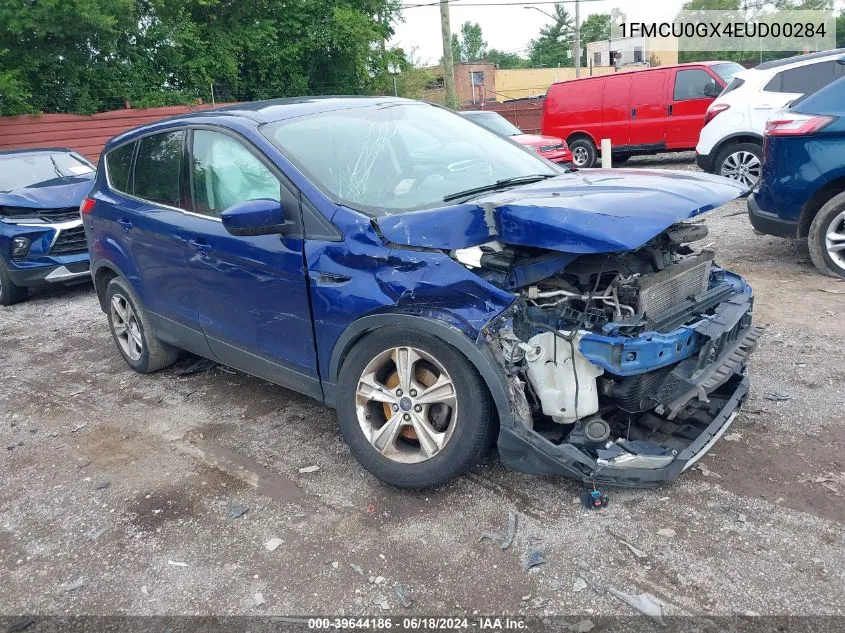 2014 Ford Escape Se VIN: 1FMCU0GX4EUD00284 Lot: 39644186