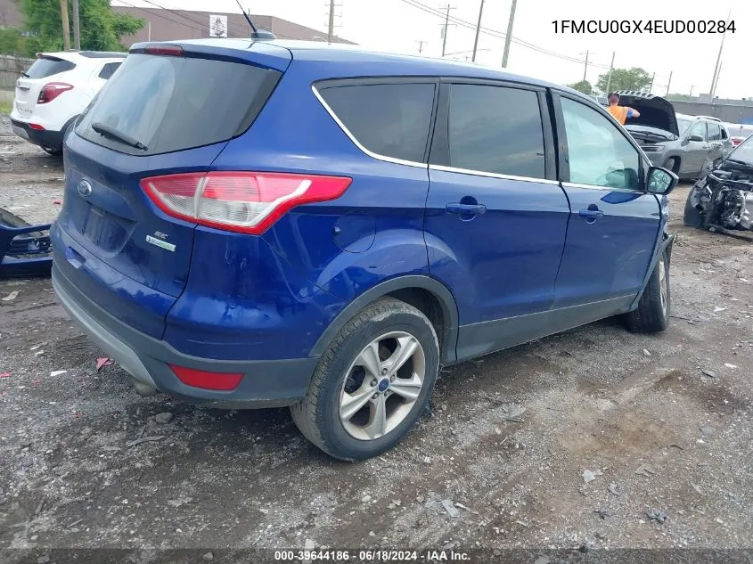 2014 Ford Escape Se VIN: 1FMCU0GX4EUD00284 Lot: 39644186