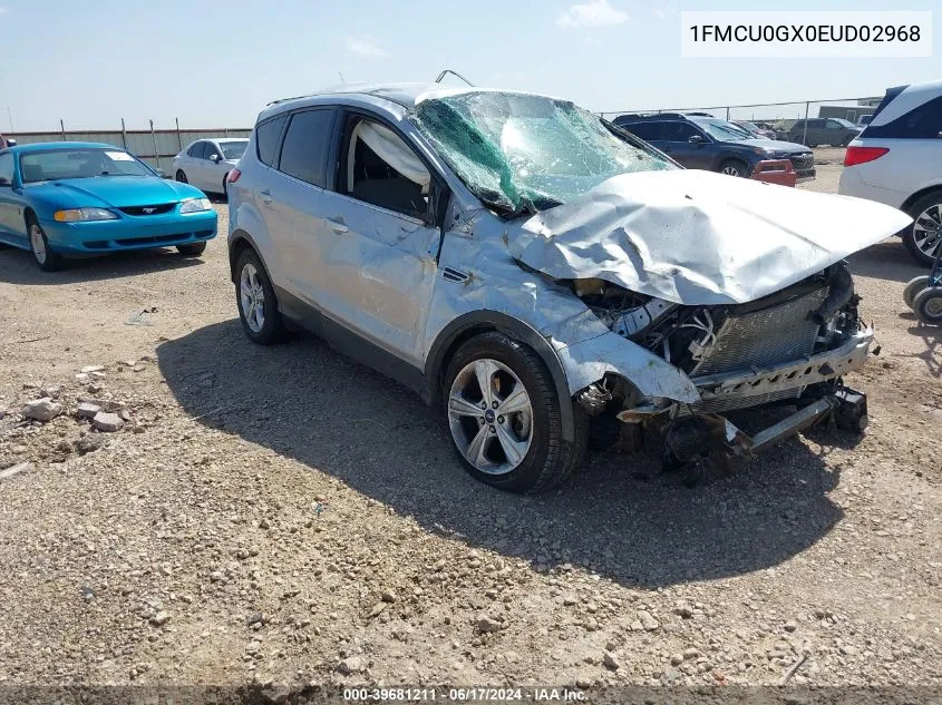 2014 Ford Escape Se VIN: 1FMCU0GX0EUD02968 Lot: 39681211