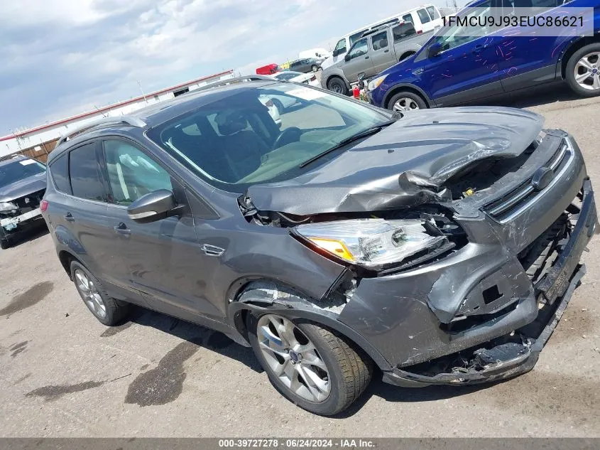 1FMCU9J93EUC86621 2014 Ford Escape Titanium