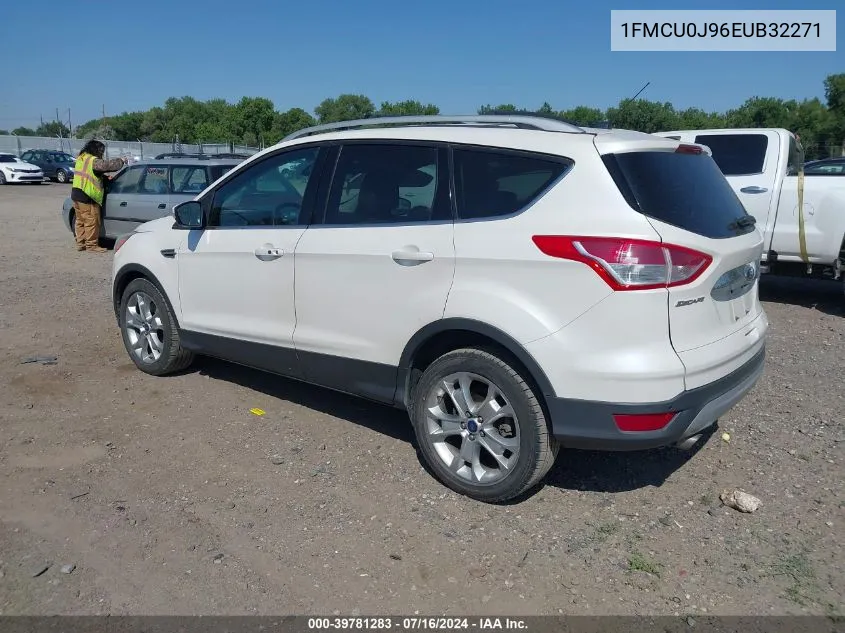 2014 Ford Escape Titanium VIN: 1FMCU0J96EUB32271 Lot: 39781283