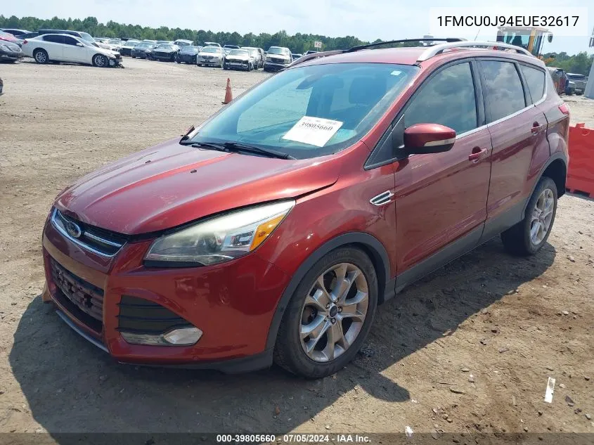 1FMCU0J94EUE32617 2014 Ford Escape Titanium