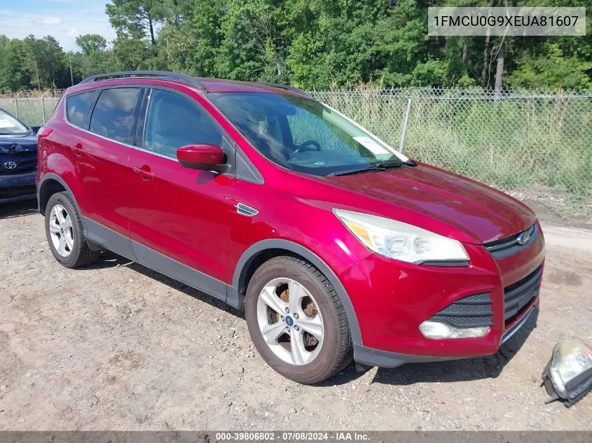 2014 Ford Escape Se VIN: 1FMCU0G9XEUA81607 Lot: 39806802