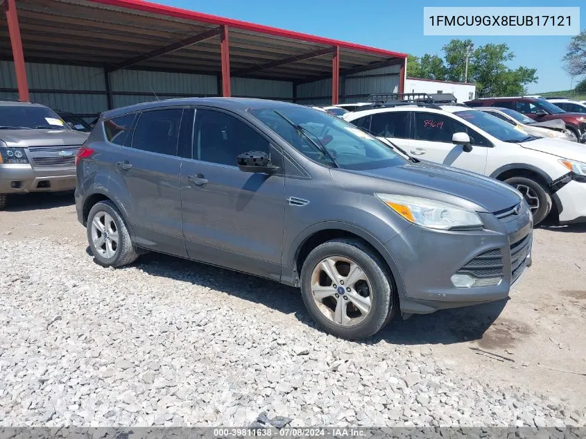 2014 Ford Escape Se VIN: 1FMCU9GX8EUB17121 Lot: 39811638