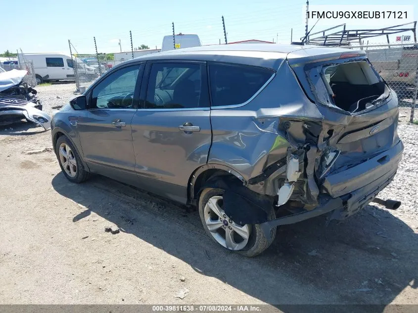 2014 Ford Escape Se VIN: 1FMCU9GX8EUB17121 Lot: 39811638