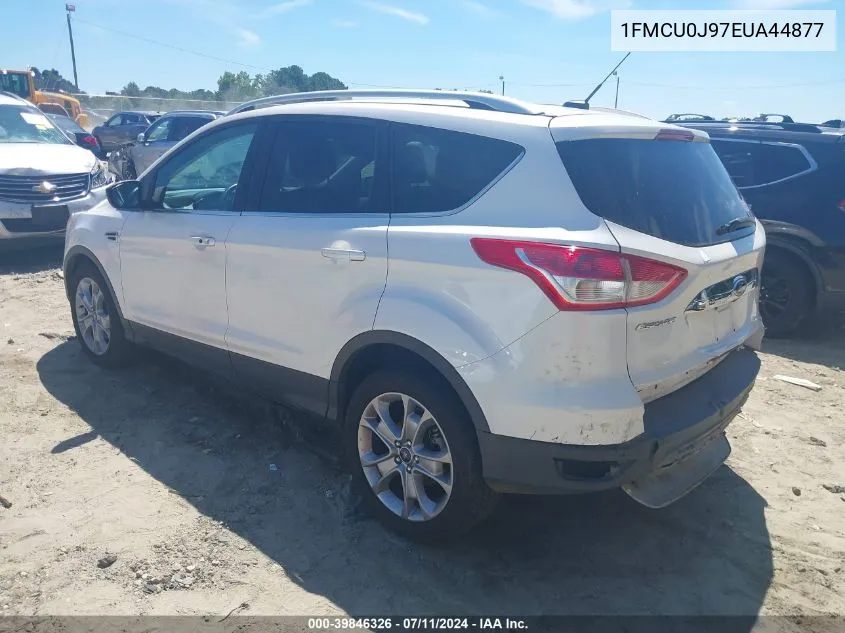 2014 Ford Escape Titanium VIN: 1FMCU0J97EUA44877 Lot: 39846326