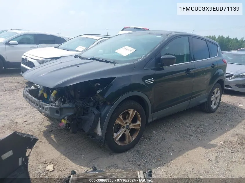 2014 Ford Escape Se VIN: 1FMCU0GX9EUD71139 Lot: 39868938