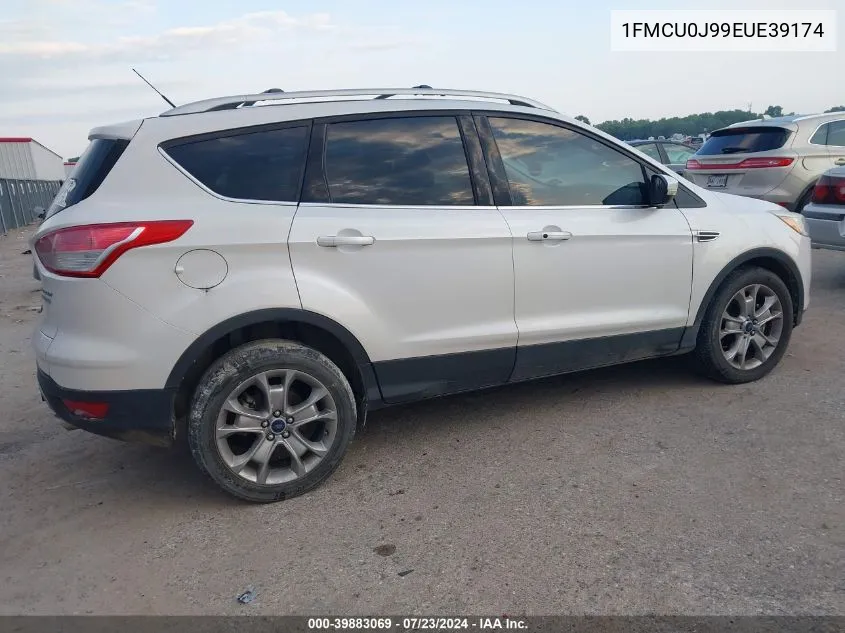 2014 Ford Escape Titanium VIN: 1FMCU0J99EUE39174 Lot: 39883069