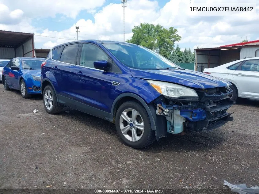 2014 Ford Escape Se VIN: 1FMCU0GX7EUA68442 Lot: 39894407