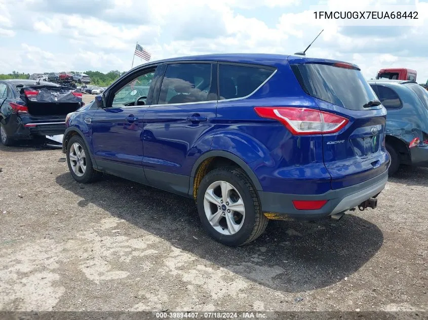 1FMCU0GX7EUA68442 2014 Ford Escape Se