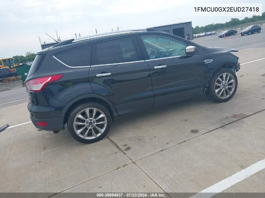 1FMCU0GX2EUD27418 2014 Ford Escape Se