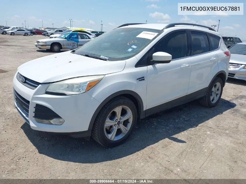 1FMCU0GX9EUC67881 2014 Ford Escape Se