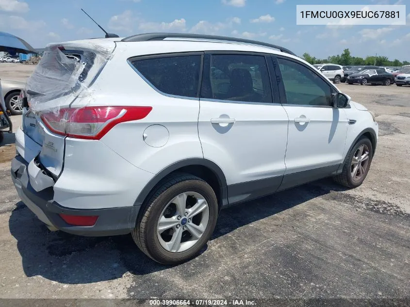 2014 Ford Escape Se VIN: 1FMCU0GX9EUC67881 Lot: 39906664