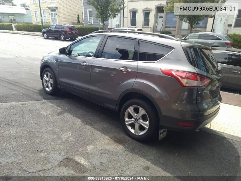 2014 Ford Escape Se VIN: 1FMCU9GX6EUC34101 Lot: 39913925