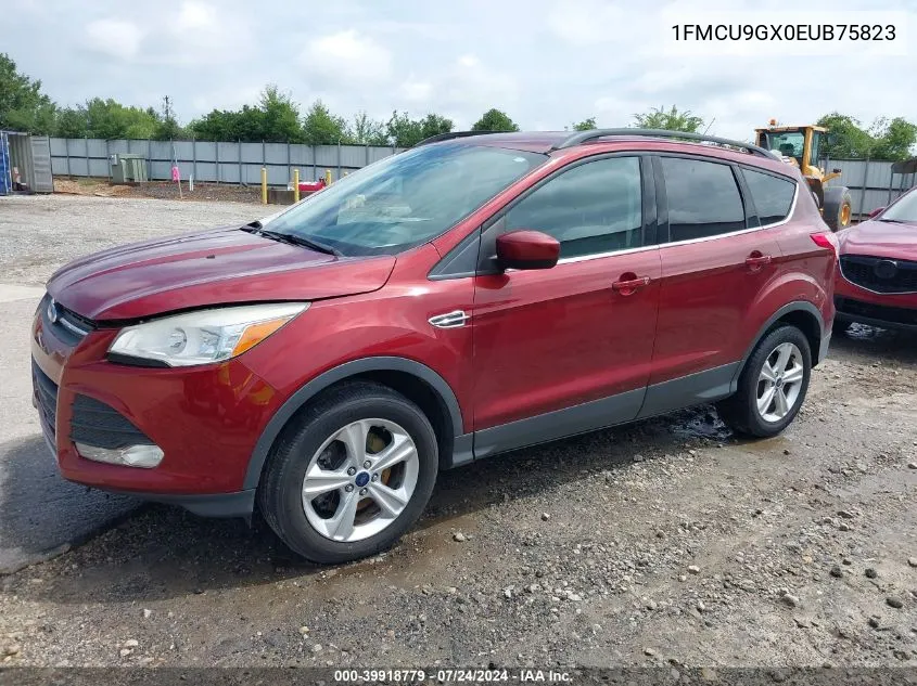 2014 Ford Escape Se VIN: 1FMCU9GX0EUB75823 Lot: 39918779