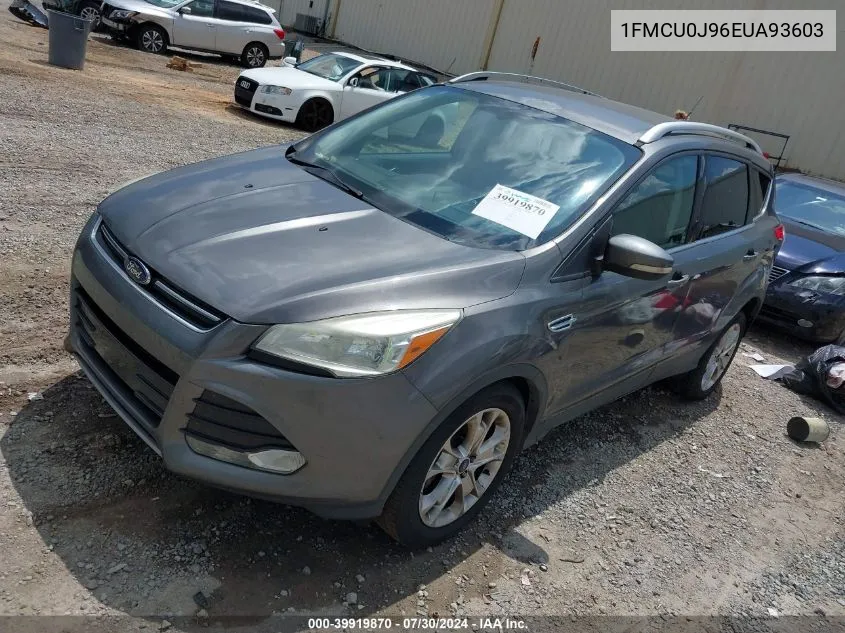 2014 Ford Escape Titanium VIN: 1FMCU0J96EUA93603 Lot: 39919870