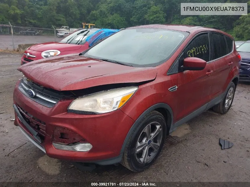 2014 Ford Escape Se VIN: 1FMCU0GX9EUA78373 Lot: 39921781