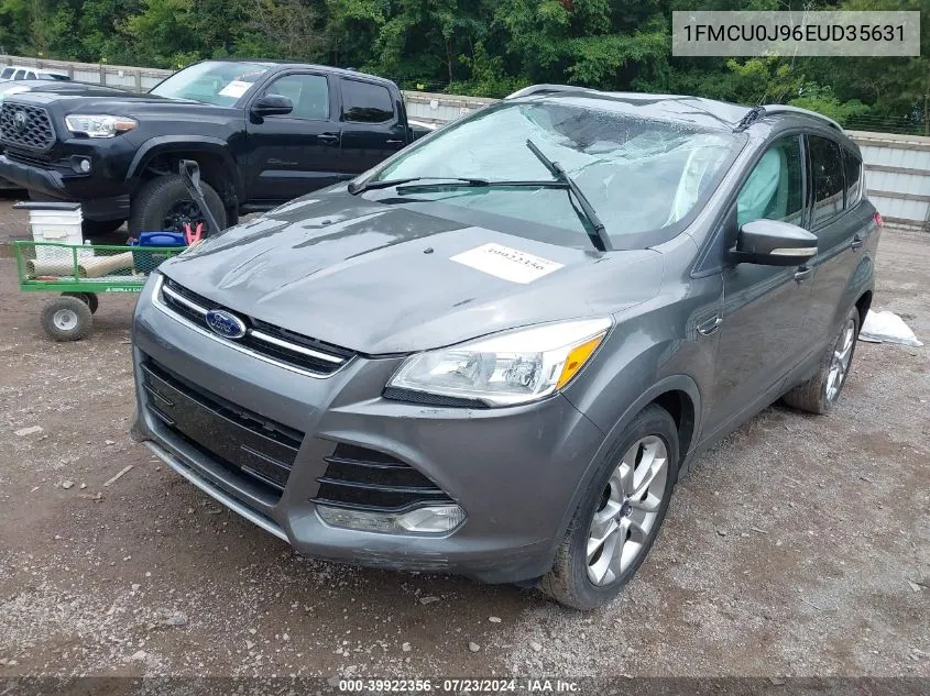 2014 Ford Escape Titanium VIN: 1FMCU0J96EUD35631 Lot: 39922356