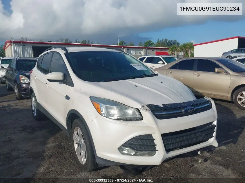 2014 Ford Escape Se VIN: 1FMCU0G91EUC90234 Lot: 39932339