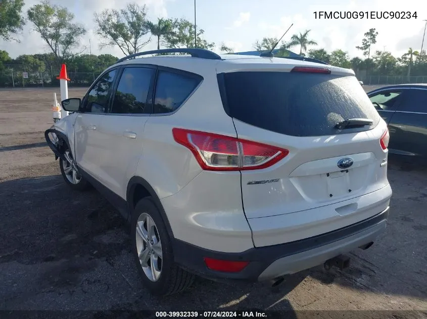 2014 Ford Escape Se VIN: 1FMCU0G91EUC90234 Lot: 39932339