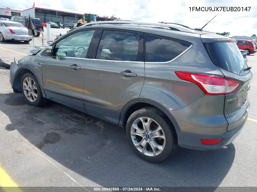 2014 Ford Escape Titanium VIN: 1FMCU9JX7EUB20147 Lot: 39942568