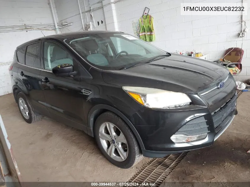 2014 Ford Escape Se VIN: 1FMCU0GX3EUC82232 Lot: 39944537