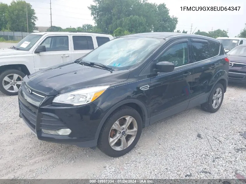 2014 Ford Escape Se VIN: 1FMCU9GX8EUD64347 Lot: 39957334