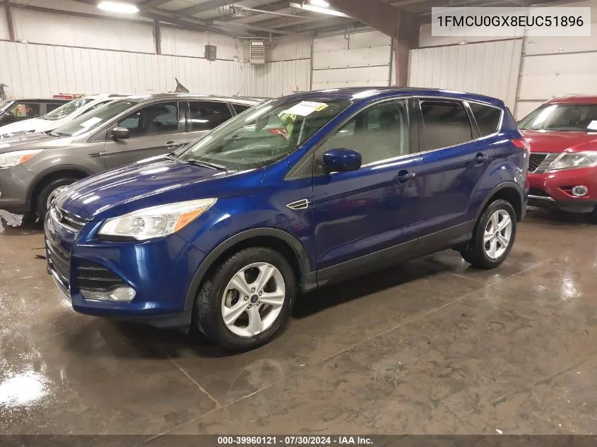 1FMCU0GX8EUC51896 2014 Ford Escape Se