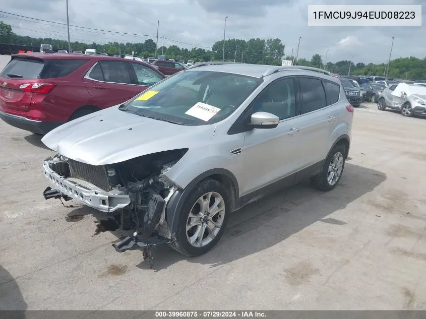 2014 Ford Escape Titanium VIN: 1FMCU9J94EUD08223 Lot: 39960875