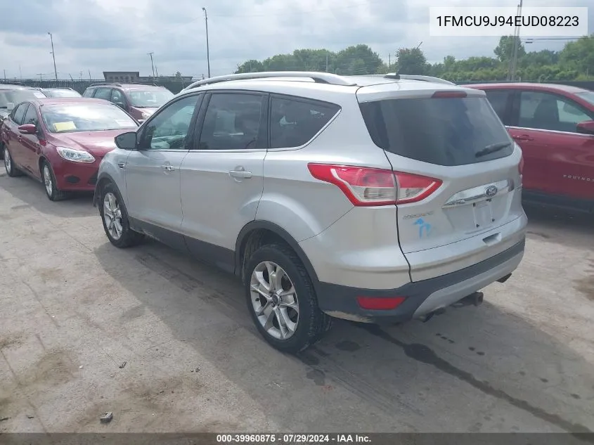 2014 Ford Escape Titanium VIN: 1FMCU9J94EUD08223 Lot: 39960875