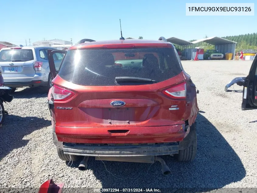 1FMCU9GX9EUC93126 2014 Ford Escape Se