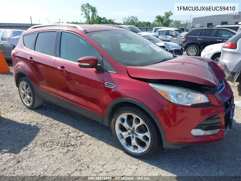 2014 Ford Escape Titanium VIN: 1FMCU0JX6EUC59410 Lot: 39975568