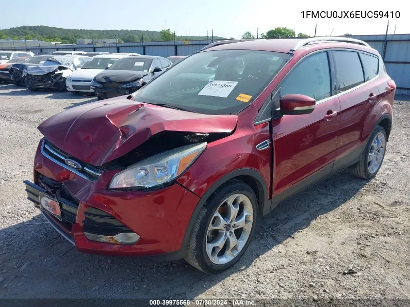 1FMCU0JX6EUC59410 2014 Ford Escape Titanium